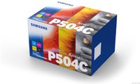 Samsung CLT-P504C zwarte/cyaan/magenta/gele tonercartridges, 4-pack - thumbnail