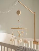 Muzikale mobiel Wolk beige