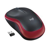 Logitech M185 Draadloze Muis Muis Rood