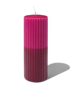 HEMA Stompkaars 7x19cm Rib Paars (roze)