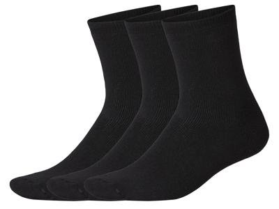 esmara 3 Paar thermosokken (Zwart, 39-42)