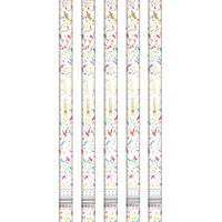 Party confetti shooters - 15x - confettikanon - gekleurd - papier - 80cm