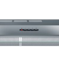 BOSCH DUL63CC50 -Musical Wall Hole-Evacuatie / Recycling-350 m3 lucht / h max uitlaat-72 dB-3 snelheid-L 60 cm-Inox - thumbnail