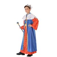 Balthasar Drie Wijzen kostuum voor kids blauw - thumbnail