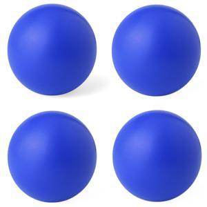 Anti stressballen Relaxman - 4x - blauw - 6 cm - Mindfullness - Relax - Ontspannen artikelen