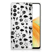 Silicone Back Case Samsung Galaxy A33 5G Silver Punk