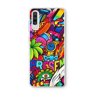 Represent: Samsung Galaxy A70 Transparant Hoesje