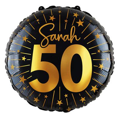 Sarah 50 ballon