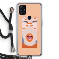 Surprise: OnePlus Nord N10 5G Transparant Hoesje met koord