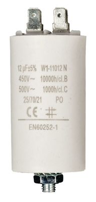 Fixapart W1-11012N Condensator 12.0 uf / 450 V + Aarde