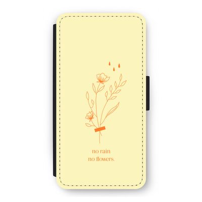 No rain no flowers: iPhone 12 Pro Flip Hoesje