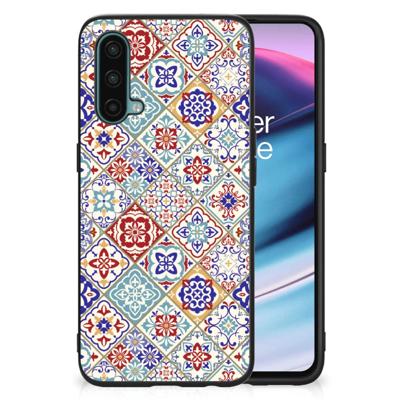 OnePlus Nord CE 5G Marmeren Print Telefoonhoesje Tiles Color