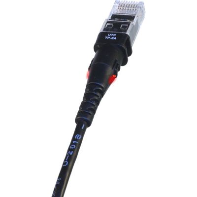 PatchSee TP-6A-U/16 netwerkkabel Zwart 4,9 m Cat6a U/UTP (UTP)