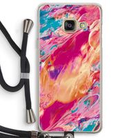 Pastel Echoes: Samsung Galaxy A3 (2016) Transparant Hoesje met koord