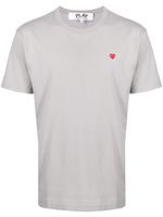 Comme Des Garçons Play t-shirt à patch cœur - Gris - thumbnail