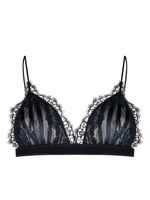 Oséree soutien-gorge à bords en dentelle - Bleu - thumbnail