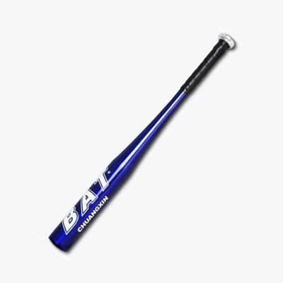 Aluminium legering honkbalknuppel van de bit Softbal vleermuizen grootte: 25 inch (63-64cm) (blauw)