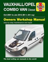 Haynes Werkplaatshandboek Vauxhall/Opel Combo Van diesel (Okt 2001 to Jan 2012) 6362