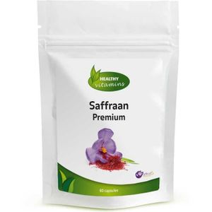 Saffraan Premium | 60 capsules | Affron® | Vitaminesperpost.nl