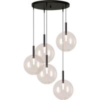 Masterlight 5L vide hanglampLido Ball met Ø 24cm helder glas - 2862-05-00-50-5-2