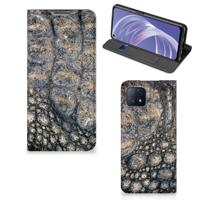 OPPO A73 5G | Hoesje maken | Krokodillenprint