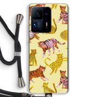 Cute Tigers and Leopards: Xiaomi Mi Mix 4 Transparant Hoesje met koord
