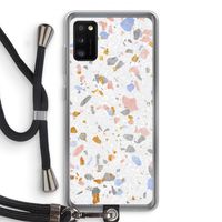 Terrazzo N°8: Samsung Galaxy A41 Transparant Hoesje met koord