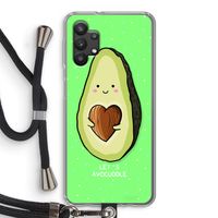 Avocuddle: Samsung Galaxy A32 5G Transparant Hoesje met koord
