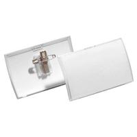 Badge Durable 8211 Click Fold met combiklem 40x75mm