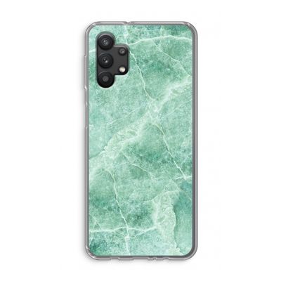 Groen marmer: Samsung Galaxy A32 5G Transparant Hoesje