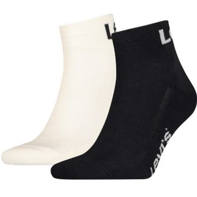 Levis 2 stuks Sport Logo Mid Cut Sock