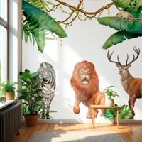 Jungle-avontuur muursticker
