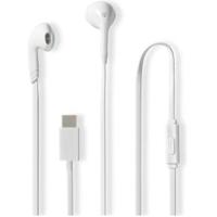 Nedis HPWD4024WT In-ear Bedraad Wit USB-C
