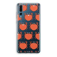 Krab: Huawei P20 Pro Transparant Hoesje Krab: Huawei P20 Pro Transparant Hoesje