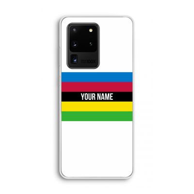 WK Wielrennen: Samsung Galaxy S20 Ultra Transparant Hoesje