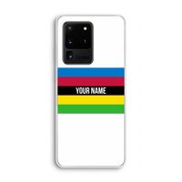 WK Wielrennen: Samsung Galaxy S20 Ultra Transparant Hoesje