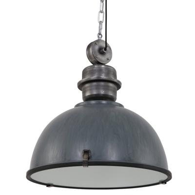 Steinhauer HanglampBikkel XXL vintage grijs met nikkel - 7834GR