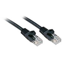 LINDY 48194 RJ45 Netwerkkabel, patchkabel CAT 6 U/UTP 3.00 m Zwart 1 stuk(s) - thumbnail