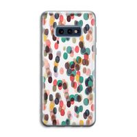 Tropical Dots: Samsung Galaxy S10e Transparant Hoesje