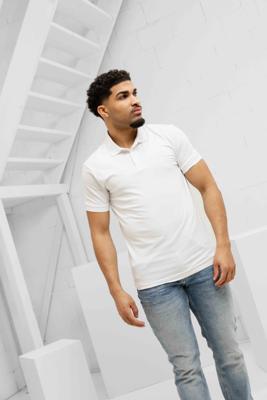 EA7 Emporio Armani 8NPF14 Polo Heren Wit - Maat M - Kleur: Wit | Soccerfanshop