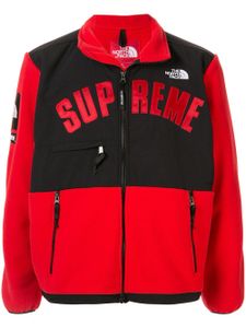 Supreme x The North Face arc logo denali fleece - Rouge