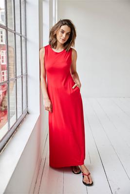 Helena Hart 7680 - Dress Soft Lange Jurken Rood