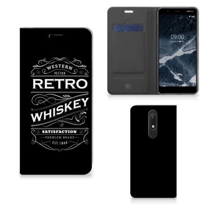 Nokia 5.1 (2018) | Flip Style Cover | Whiskey
