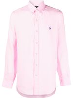 Polo Ralph Lauren chemise Polo Pony à boutonnière - Rose