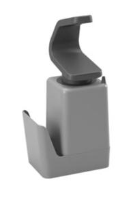 Metaltex Soap-Tex Zeepdispenser 11x8x22 cm Grijs