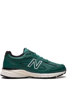 New Balance baskets 990v4 Made In USA "Teal/White" - Vert