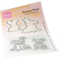 Marianne Design • clear stamps & dies eline's animals autumn birds