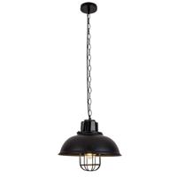 Homestyle Pro mk107-bb industriële hanglamp 33x26 cm zwart/metaal
