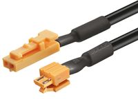 aansluitsnoer 50 cm 12V systeem oranje aansluiting