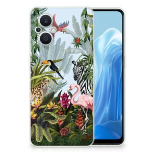 TPU Hoesje voor OPPO Reno8 Lite Jungle